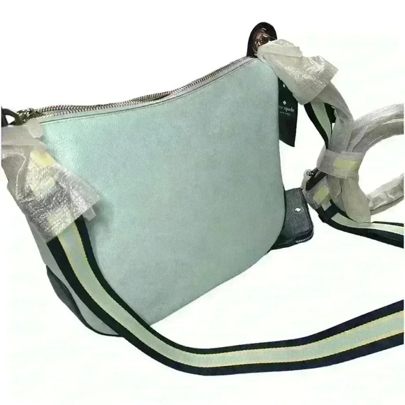 ๐ฉต NWT Kate Spade Light Blue/Dk Blue Crossbody - Picture 3 of 6